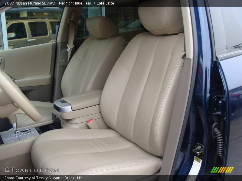 Midnight Blue Pearl / Cafe Latte 2007 Nissan Murano SL AWD