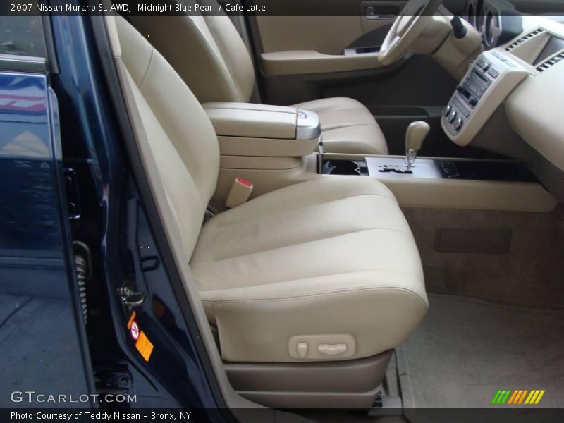 Midnight Blue Pearl / Cafe Latte 2007 Nissan Murano SL AWD