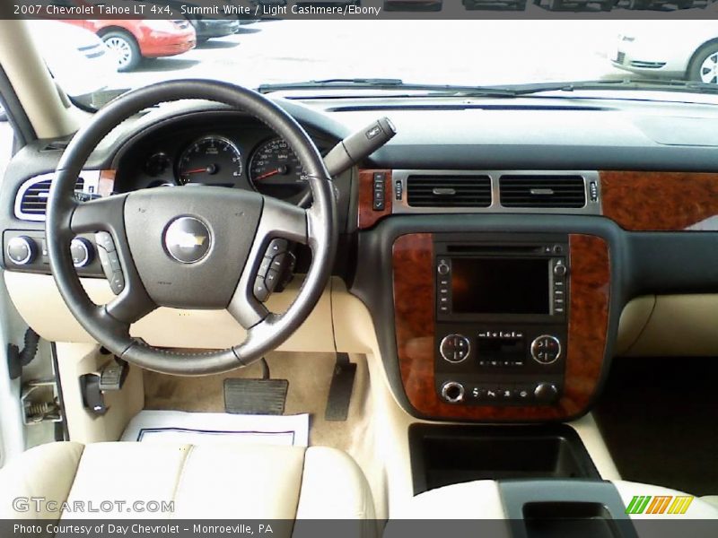 Summit White / Light Cashmere/Ebony 2007 Chevrolet Tahoe LT 4x4