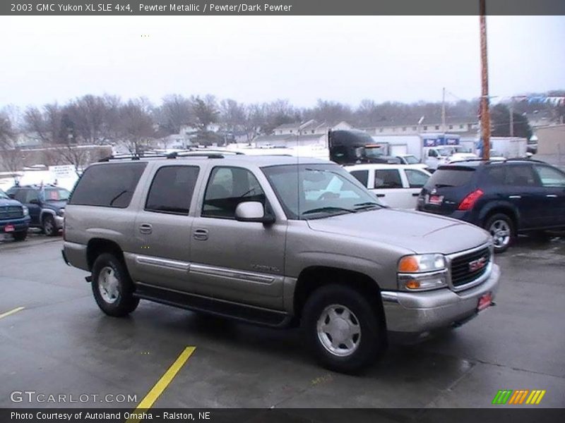 Pewter Metallic / Pewter/Dark Pewter 2003 GMC Yukon XL SLE 4x4