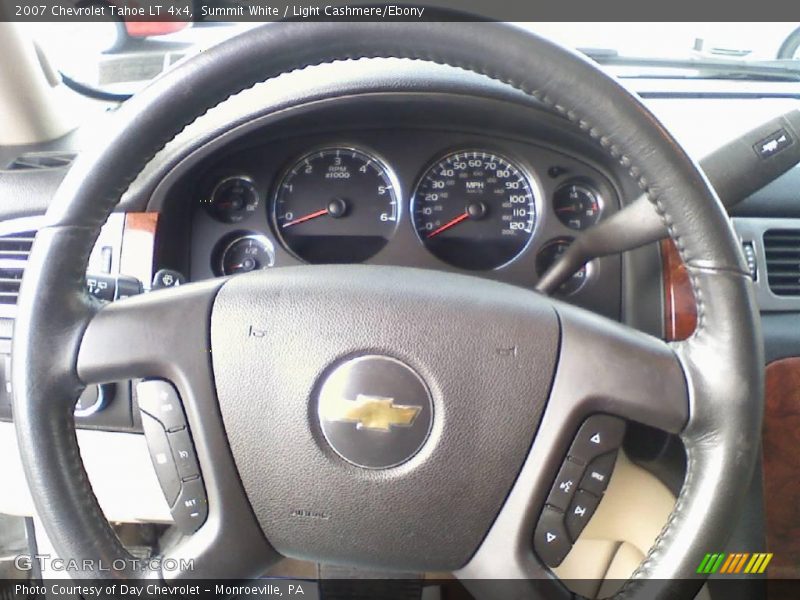 Summit White / Light Cashmere/Ebony 2007 Chevrolet Tahoe LT 4x4