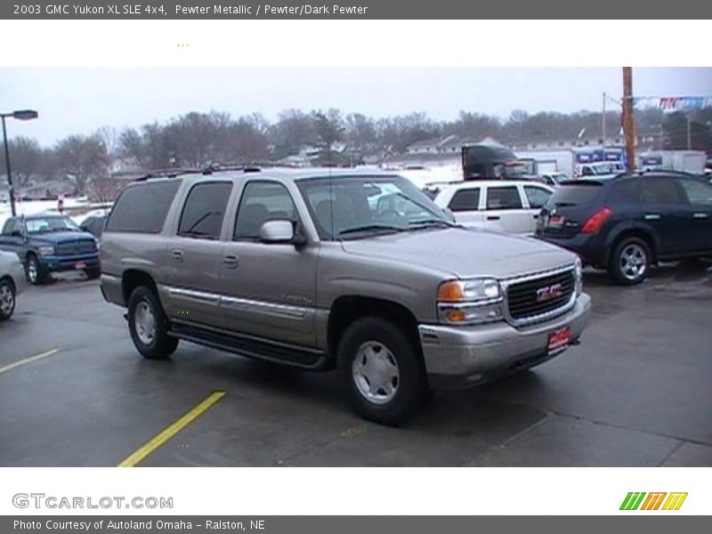 Pewter Metallic / Pewter/Dark Pewter 2003 GMC Yukon XL SLE 4x4