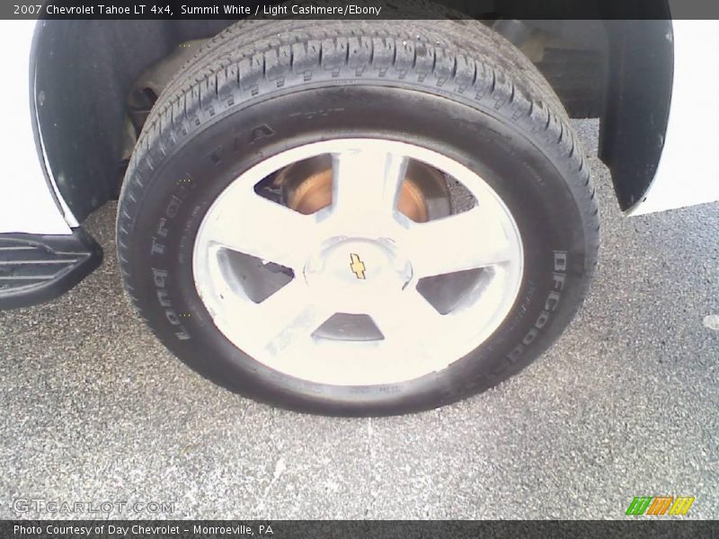 Summit White / Light Cashmere/Ebony 2007 Chevrolet Tahoe LT 4x4