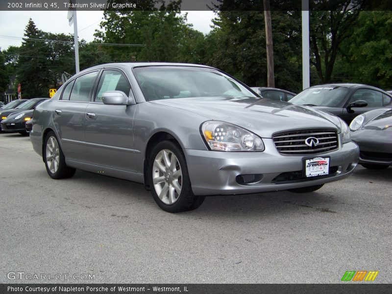 Titanium Silver / Graphite 2002 Infiniti Q 45