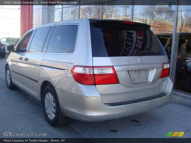 Silver Pearl Metallic / Gray 2005 Honda Odyssey LX