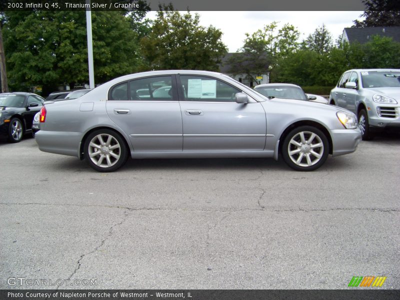 Titanium Silver / Graphite 2002 Infiniti Q 45