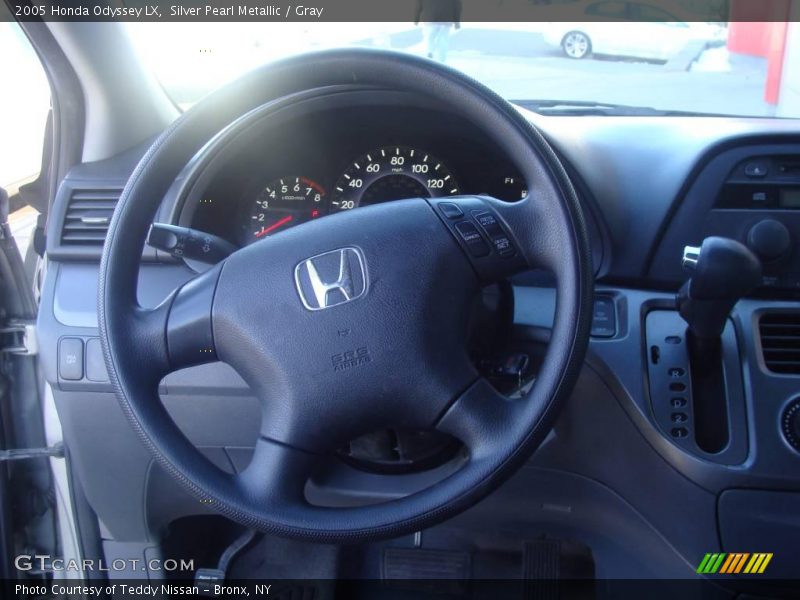 Silver Pearl Metallic / Gray 2005 Honda Odyssey LX