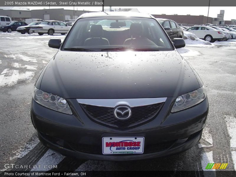 Steel Gray Metallic / Black 2005 Mazda MAZDA6 i Sedan