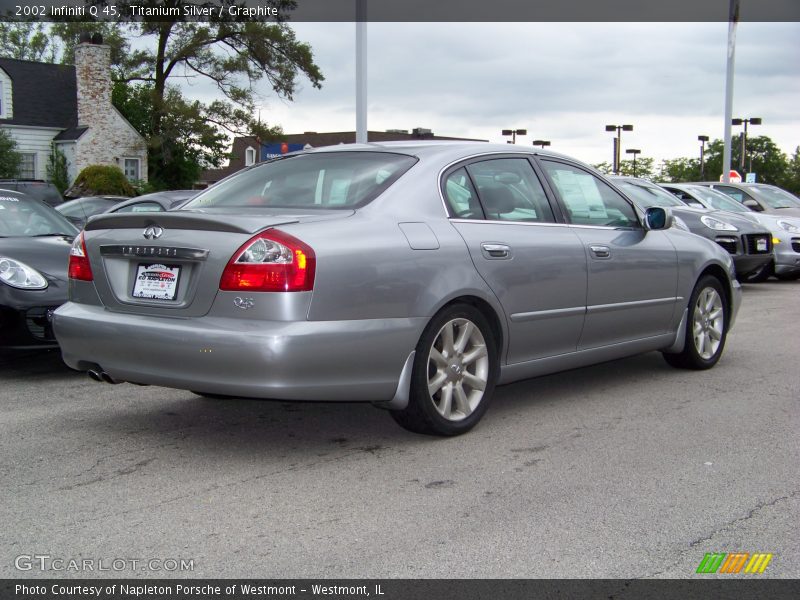 Titanium Silver / Graphite 2002 Infiniti Q 45