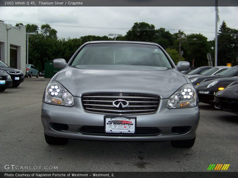 Titanium Silver / Graphite 2002 Infiniti Q 45