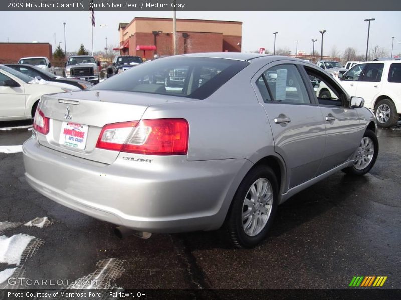 Quick Silver Pearl / Medium Gray 2009 Mitsubishi Galant ES