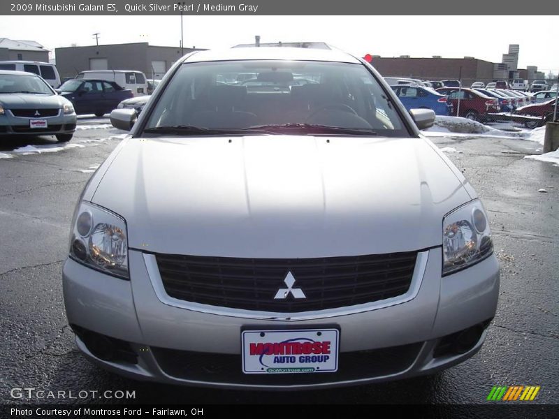 Quick Silver Pearl / Medium Gray 2009 Mitsubishi Galant ES