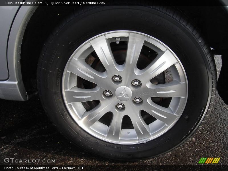 Quick Silver Pearl / Medium Gray 2009 Mitsubishi Galant ES