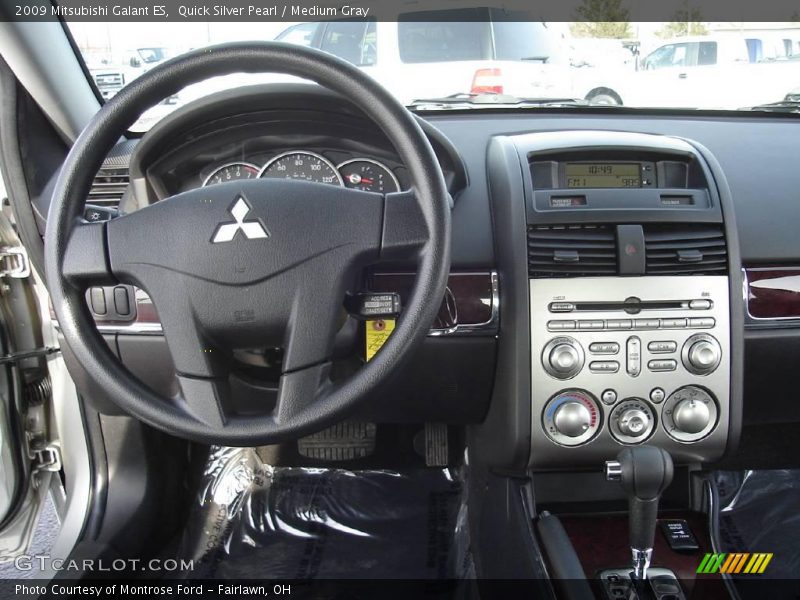 Quick Silver Pearl / Medium Gray 2009 Mitsubishi Galant ES