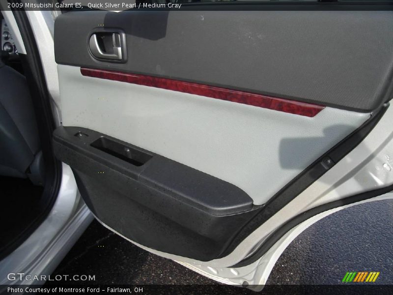 Quick Silver Pearl / Medium Gray 2009 Mitsubishi Galant ES