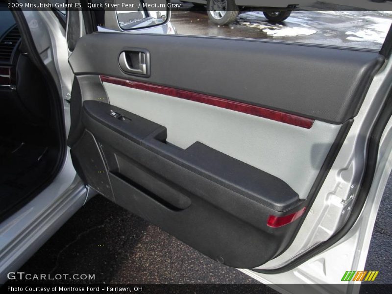 Quick Silver Pearl / Medium Gray 2009 Mitsubishi Galant ES
