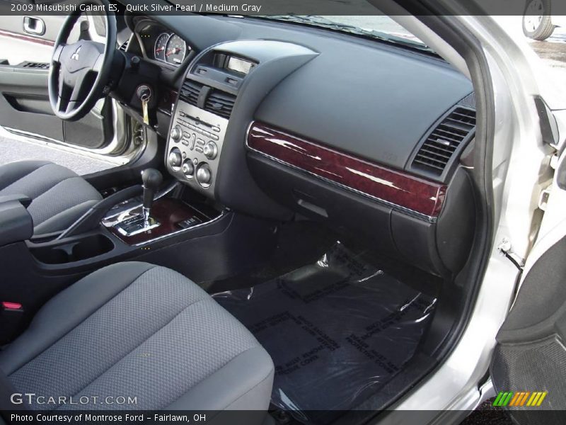 Quick Silver Pearl / Medium Gray 2009 Mitsubishi Galant ES