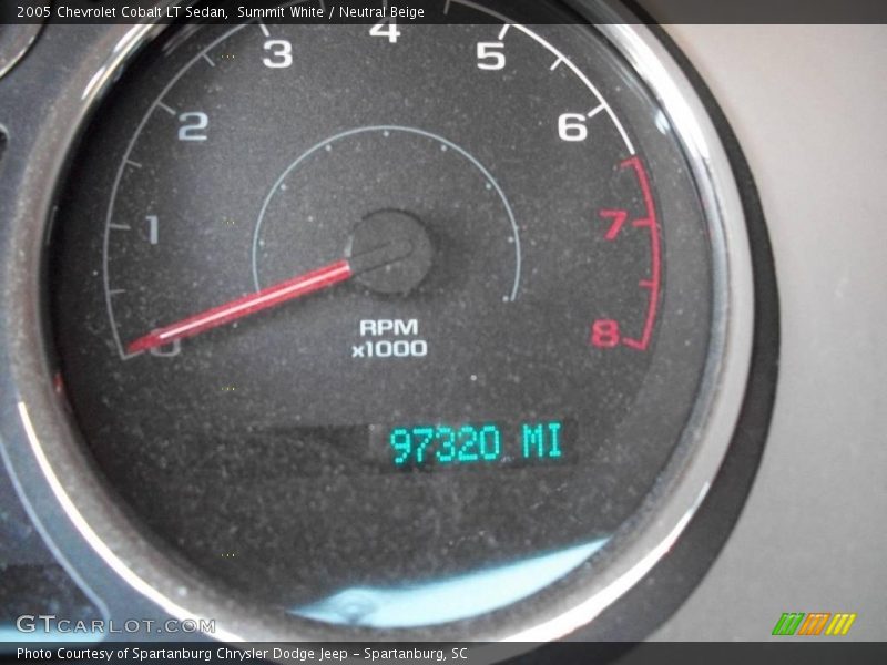 Summit White / Neutral Beige 2005 Chevrolet Cobalt LT Sedan