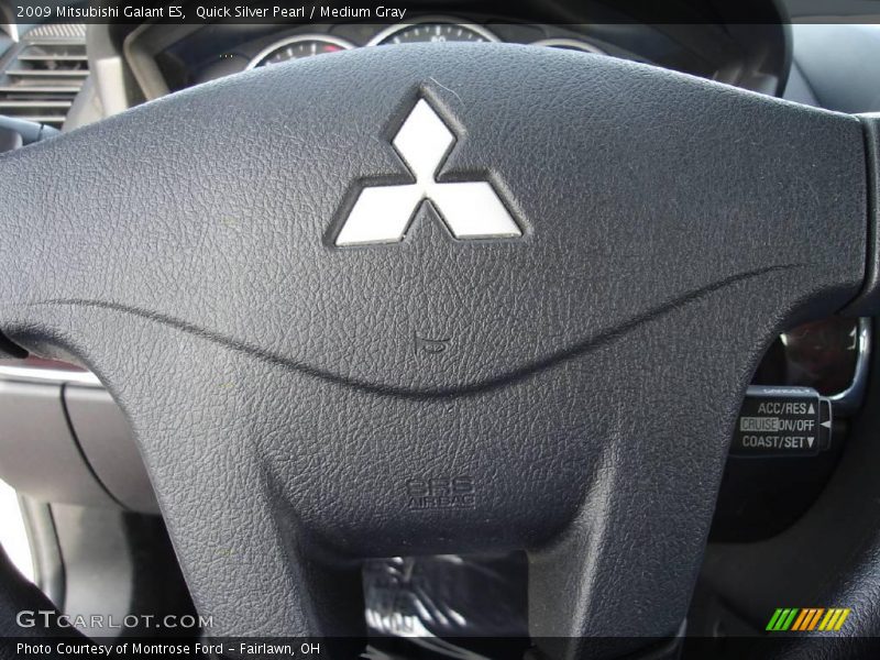 Quick Silver Pearl / Medium Gray 2009 Mitsubishi Galant ES