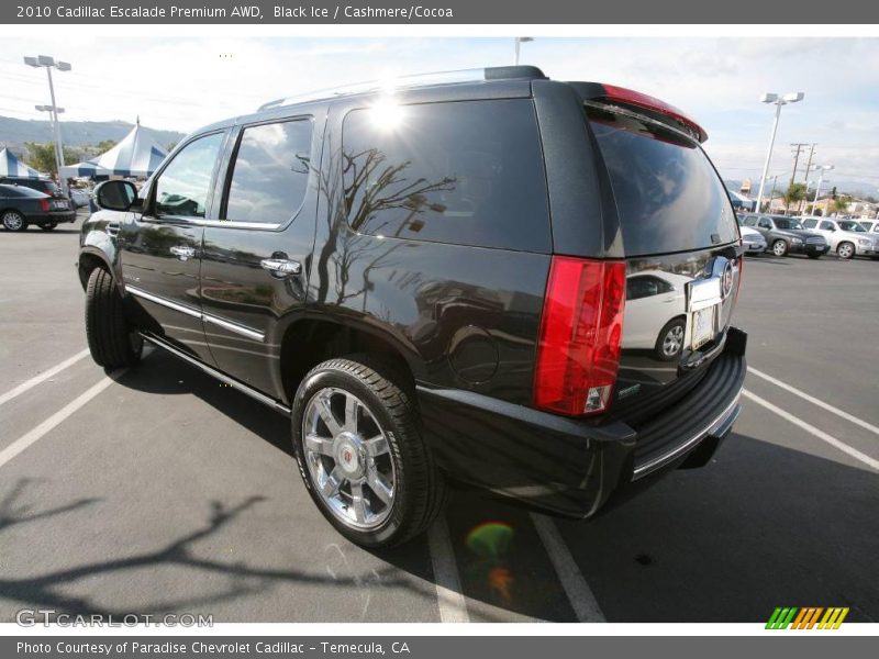 Black Ice / Cashmere/Cocoa 2010 Cadillac Escalade Premium AWD