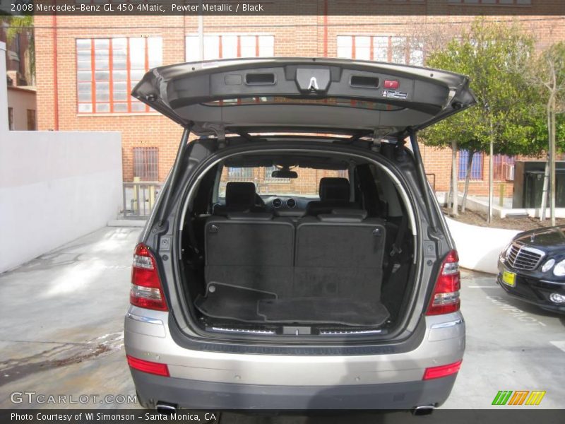 Pewter Metallic / Black 2008 Mercedes-Benz GL 450 4Matic