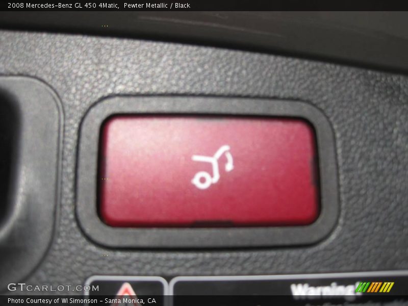 Pewter Metallic / Black 2008 Mercedes-Benz GL 450 4Matic