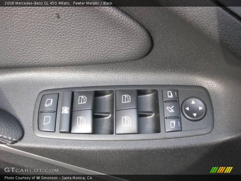 Pewter Metallic / Black 2008 Mercedes-Benz GL 450 4Matic