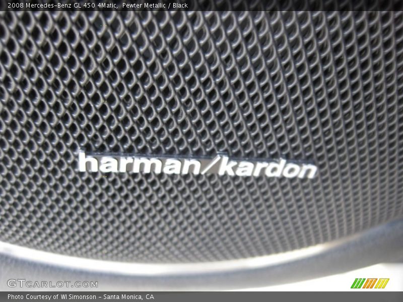 Pewter Metallic / Black 2008 Mercedes-Benz GL 450 4Matic