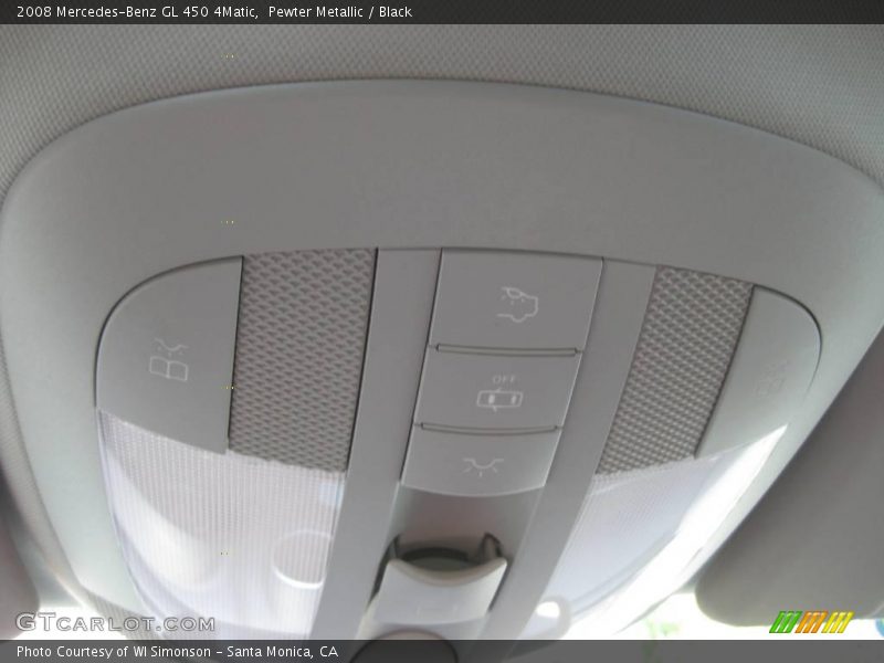 Pewter Metallic / Black 2008 Mercedes-Benz GL 450 4Matic