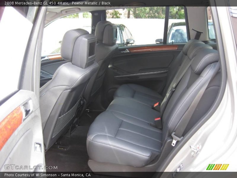 Pewter Metallic / Black 2008 Mercedes-Benz GL 450 4Matic
