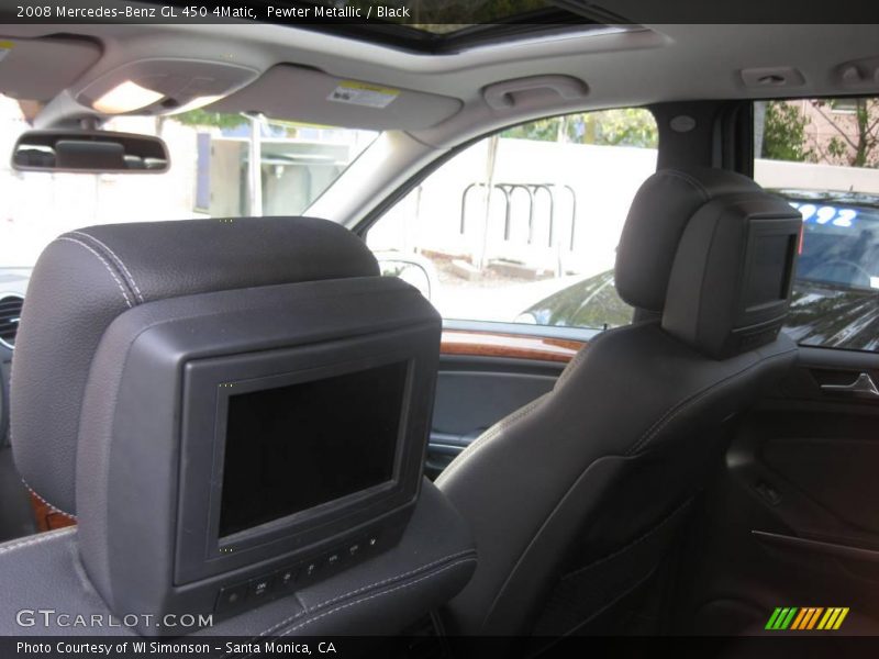 Pewter Metallic / Black 2008 Mercedes-Benz GL 450 4Matic