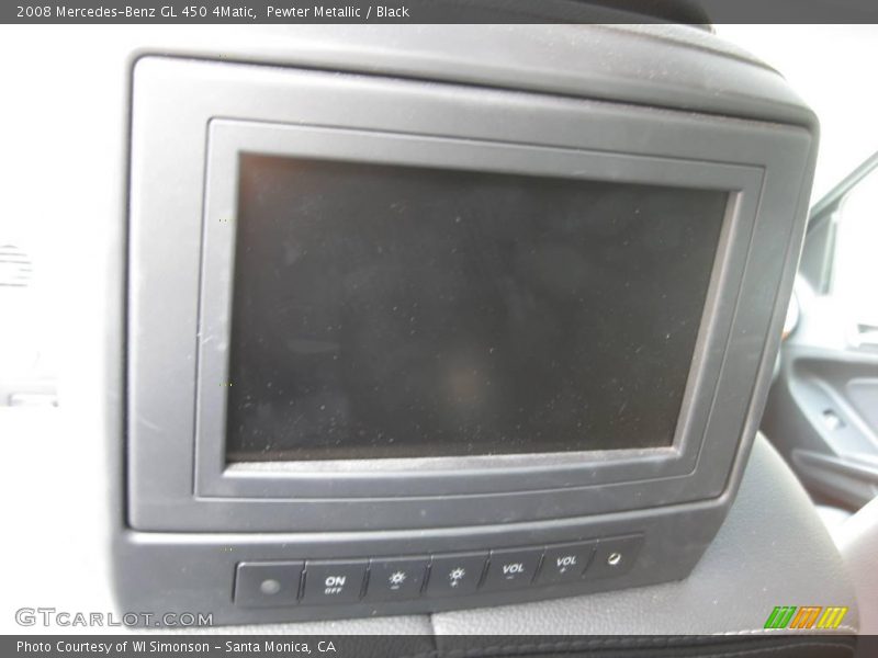Pewter Metallic / Black 2008 Mercedes-Benz GL 450 4Matic