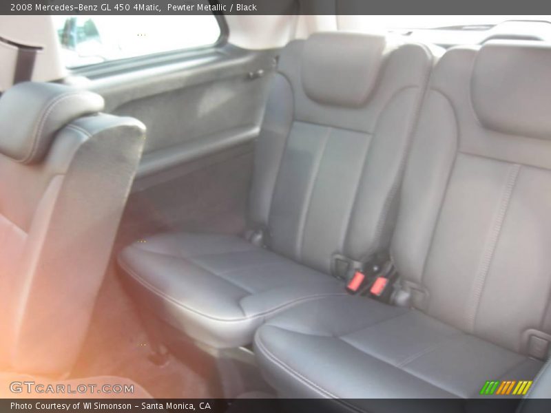 Pewter Metallic / Black 2008 Mercedes-Benz GL 450 4Matic