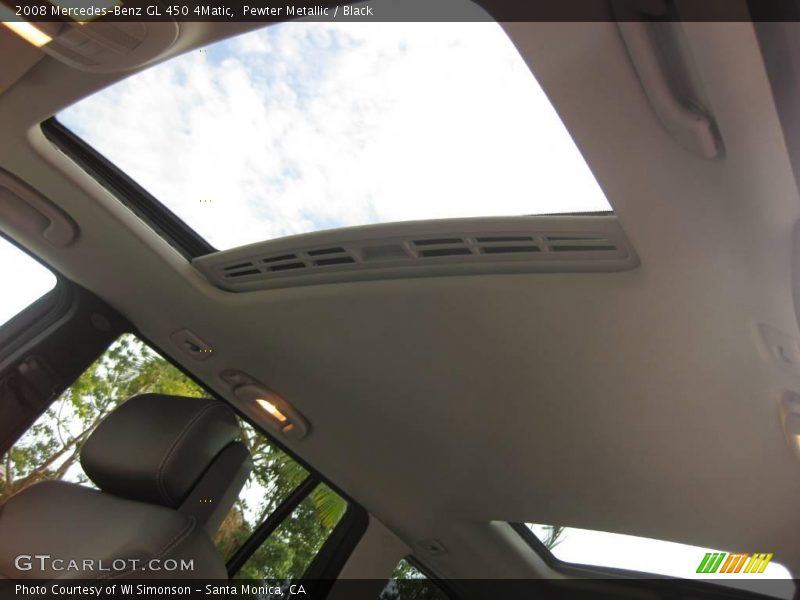 Pewter Metallic / Black 2008 Mercedes-Benz GL 450 4Matic