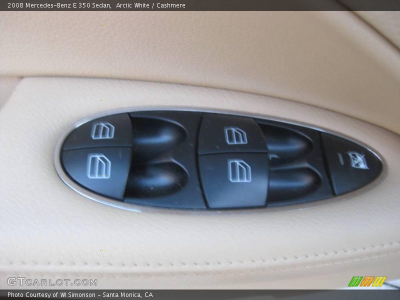 Arctic White / Cashmere 2008 Mercedes-Benz E 350 Sedan