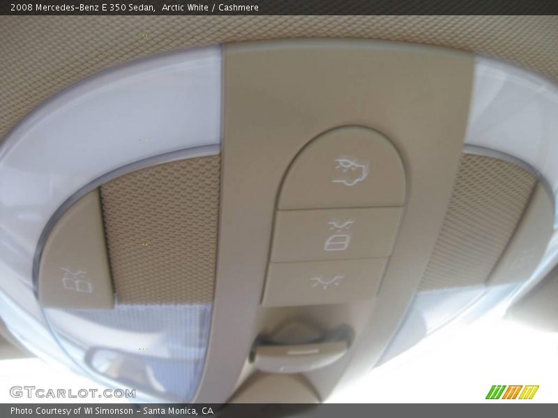 Arctic White / Cashmere 2008 Mercedes-Benz E 350 Sedan