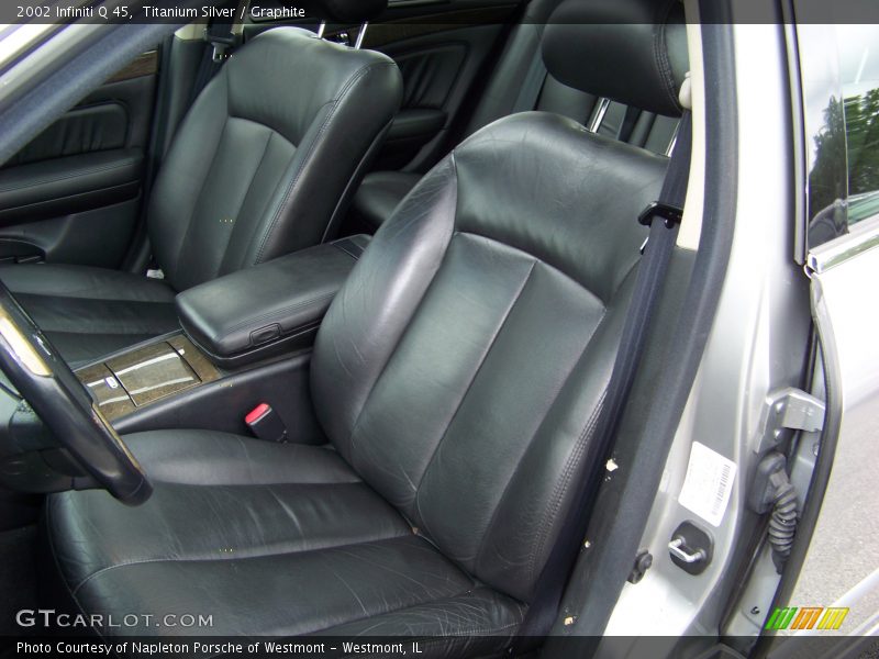 Titanium Silver / Graphite 2002 Infiniti Q 45