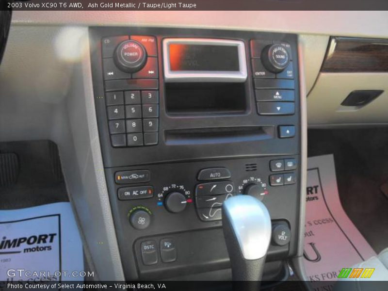 Ash Gold Metallic / Taupe/Light Taupe 2003 Volvo XC90 T6 AWD