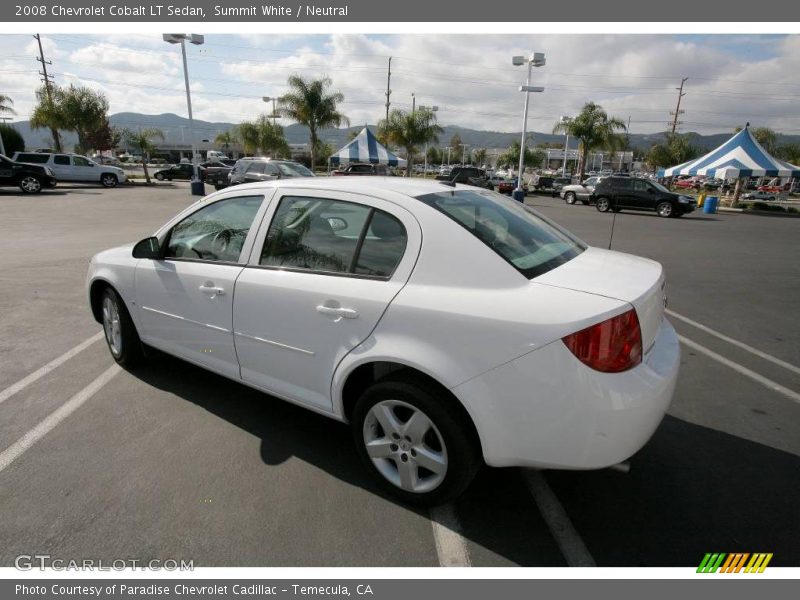 Summit White / Neutral 2008 Chevrolet Cobalt LT Sedan