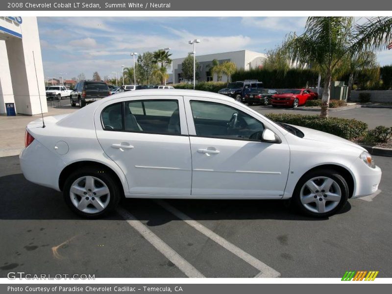Summit White / Neutral 2008 Chevrolet Cobalt LT Sedan