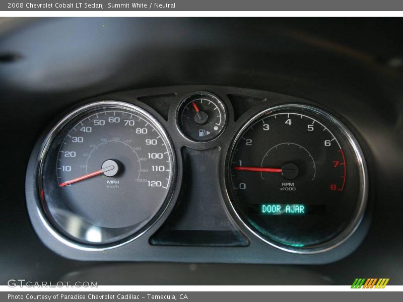 Summit White / Neutral 2008 Chevrolet Cobalt LT Sedan