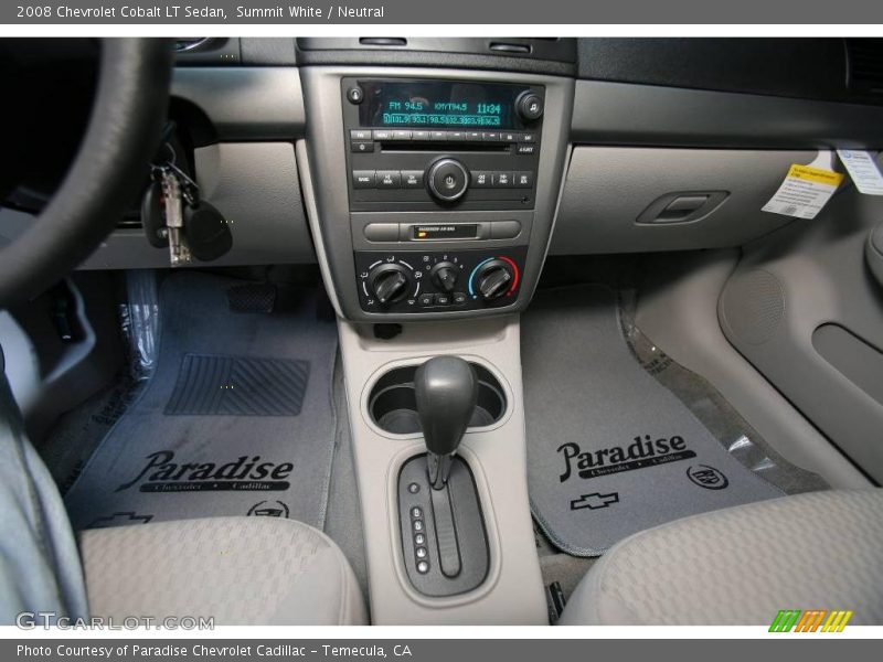Summit White / Neutral 2008 Chevrolet Cobalt LT Sedan