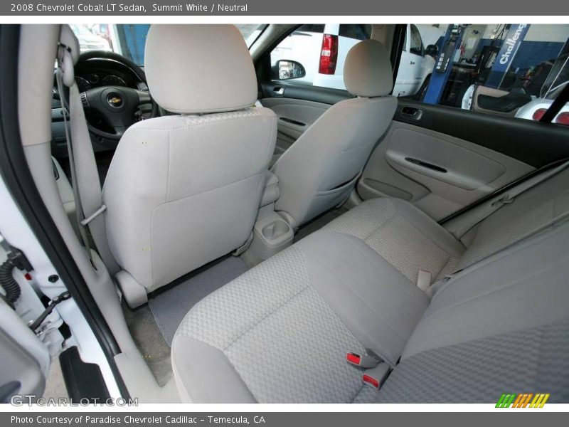 Summit White / Neutral 2008 Chevrolet Cobalt LT Sedan