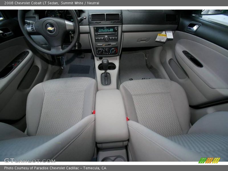 Summit White / Neutral 2008 Chevrolet Cobalt LT Sedan