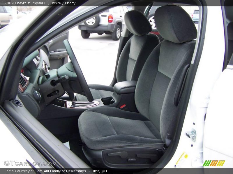 White / Ebony 2009 Chevrolet Impala LT