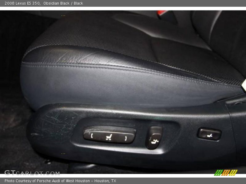 Obsidian Black / Black 2008 Lexus ES 350