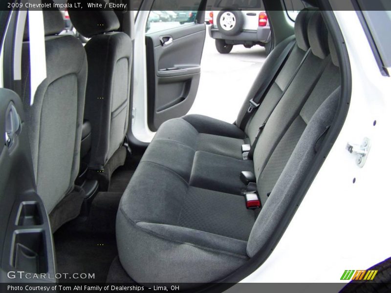 White / Ebony 2009 Chevrolet Impala LT