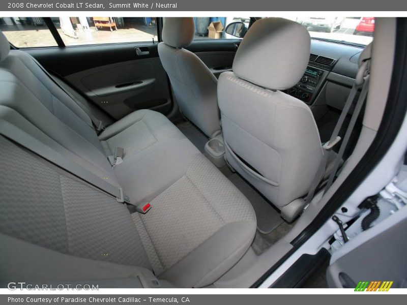 Summit White / Neutral 2008 Chevrolet Cobalt LT Sedan