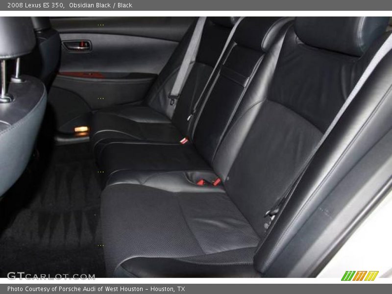 Obsidian Black / Black 2008 Lexus ES 350