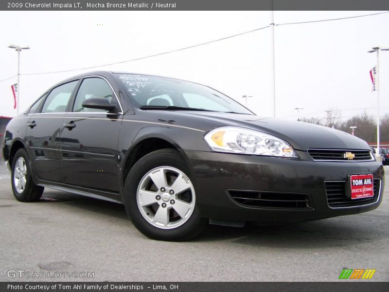 Mocha Bronze Metallic / Neutral 2009 Chevrolet Impala LT